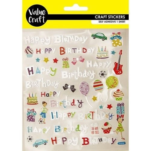 Stickers - Happy Birthday