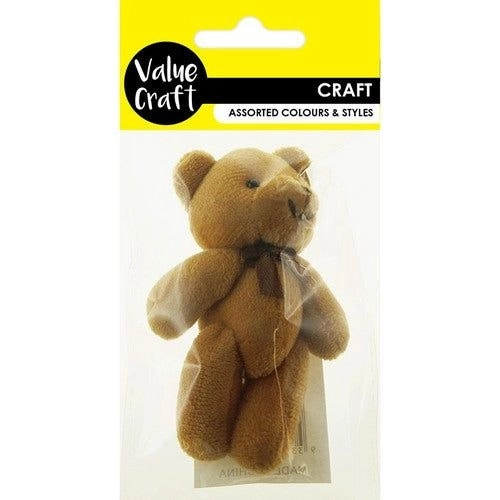 Craft Teddy Bear - Light Brown