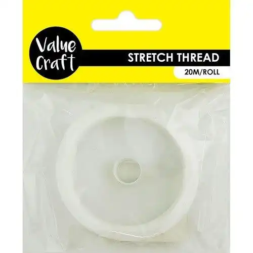 Easy Knot Stretch Thread Roll Clear