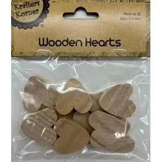 Wooden - Hearts