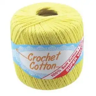 Crochet Cotton - Yellow