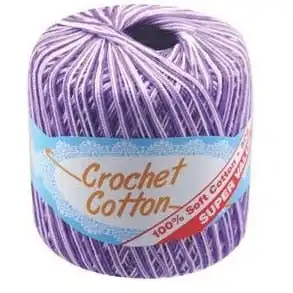 Crochet Cotton Multi - Purple