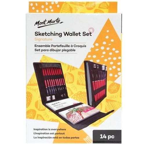 Mont Marte - Sketching Wallet Set