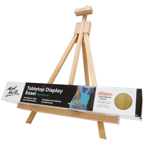 Mont Marte Signature Tabletop Display Easel - ONLINE PRICE ONLY