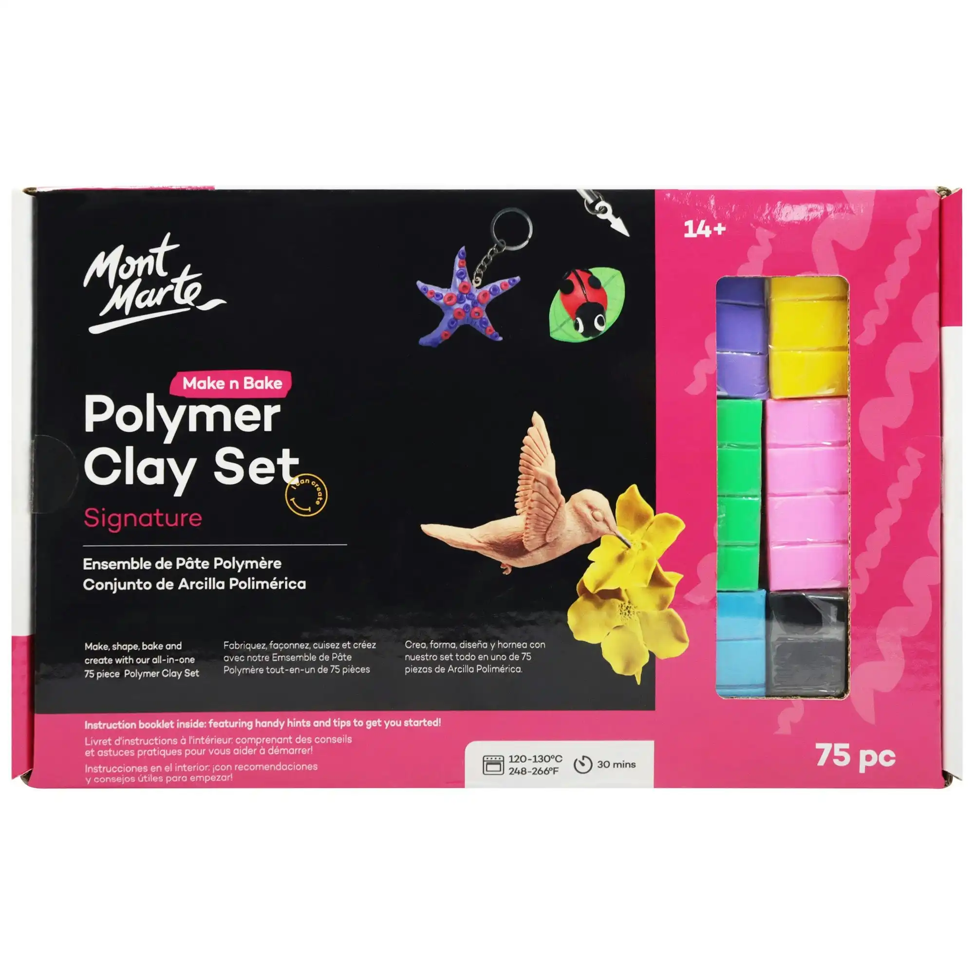 Mont Marte Make 'n' Bake Polymer - Clay Set