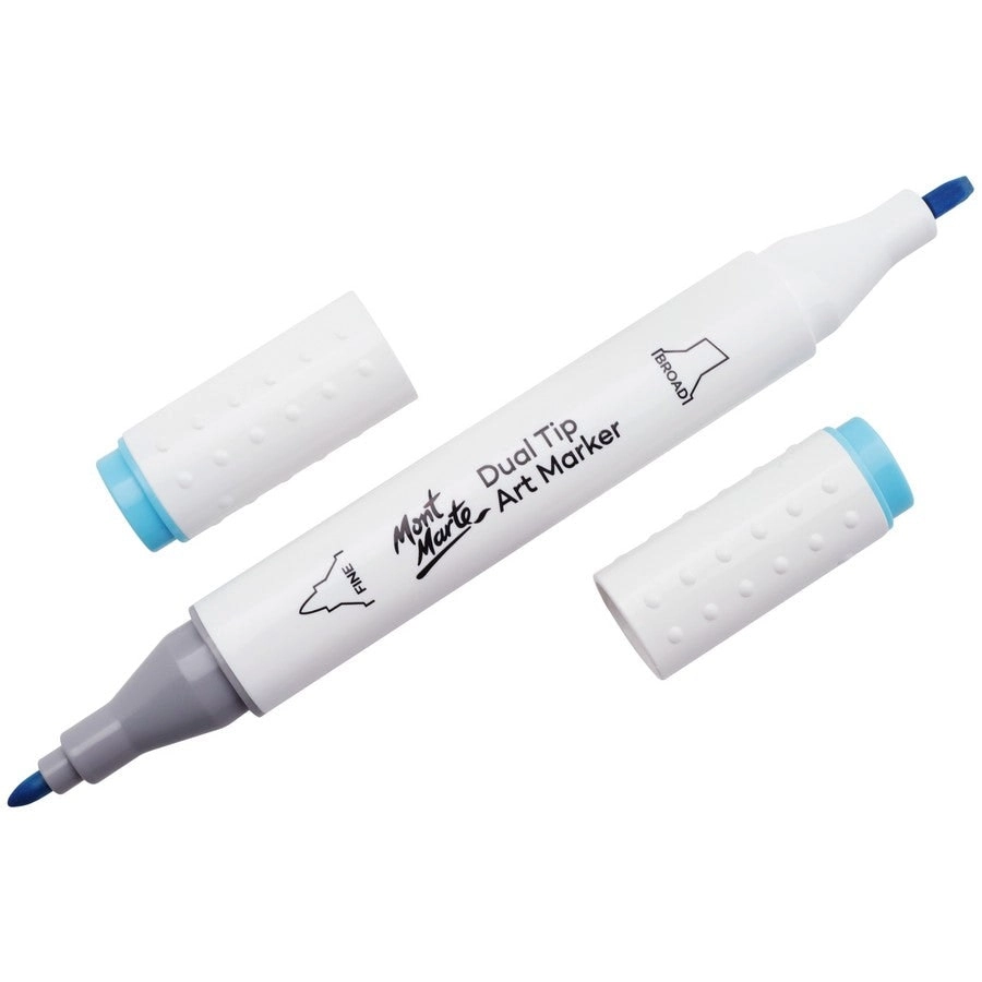 Mont Marte Dual Tip Alcohol Art Marker - Baby Blue