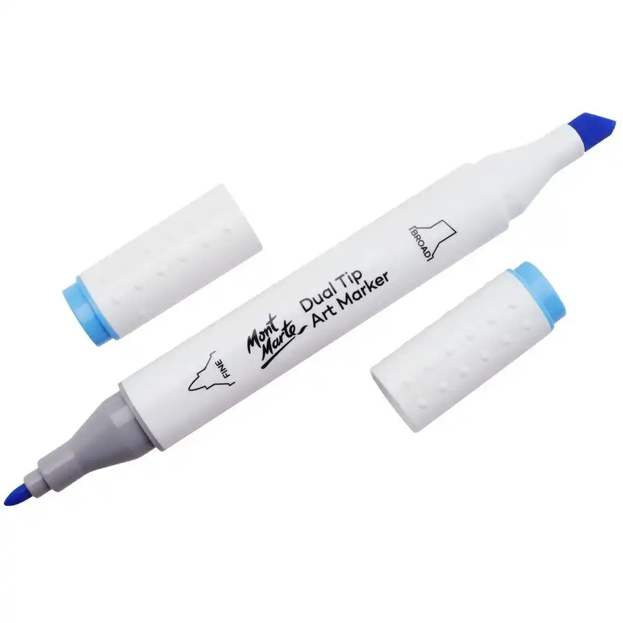 Mont Marte Dual Tip Alcohol Art Marker - Sky Blue