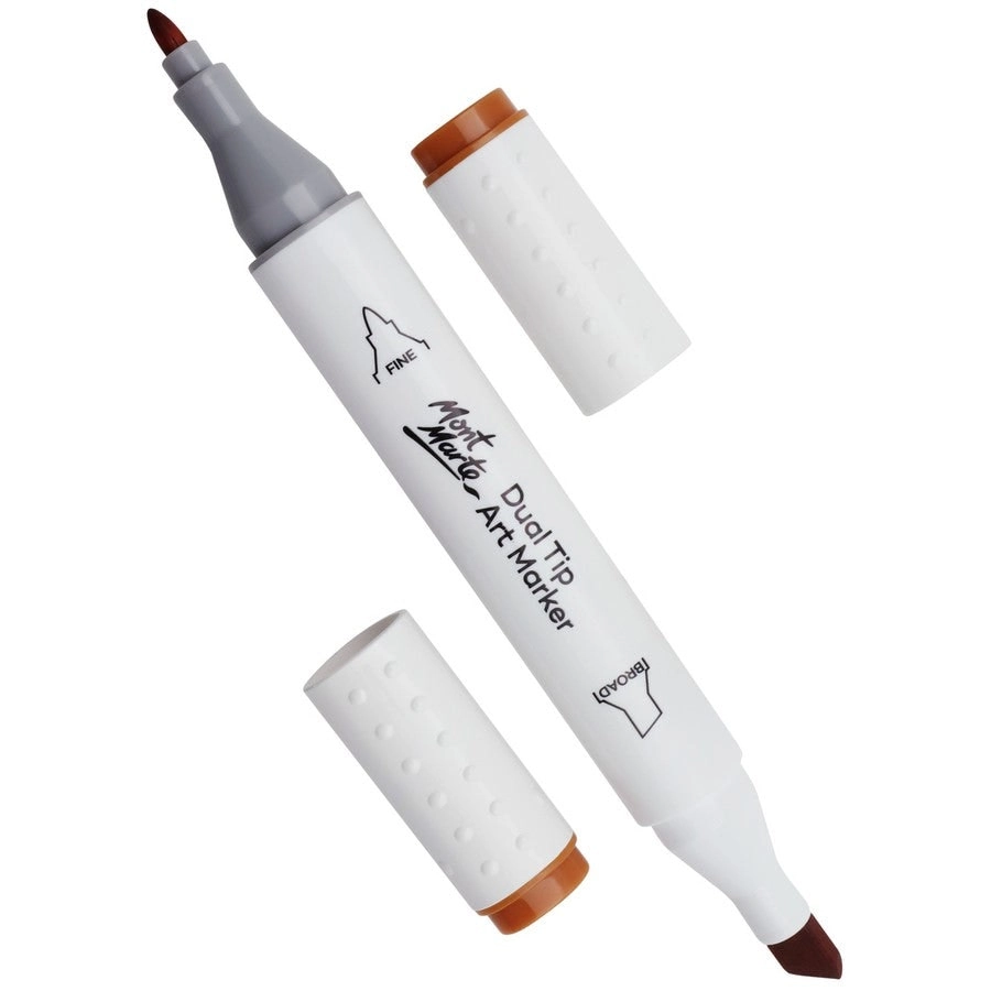 Mont Marte Dual Tip Alcohol Art Marker - Sienna