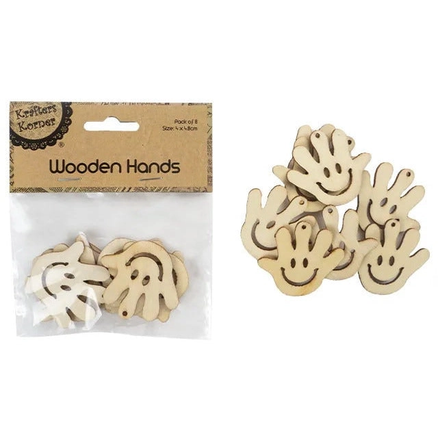 Natural Wood Hands