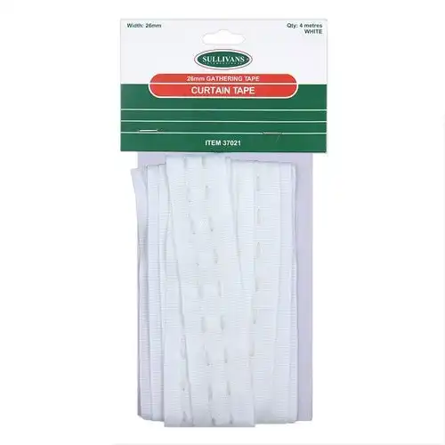 Curtain Tape - White