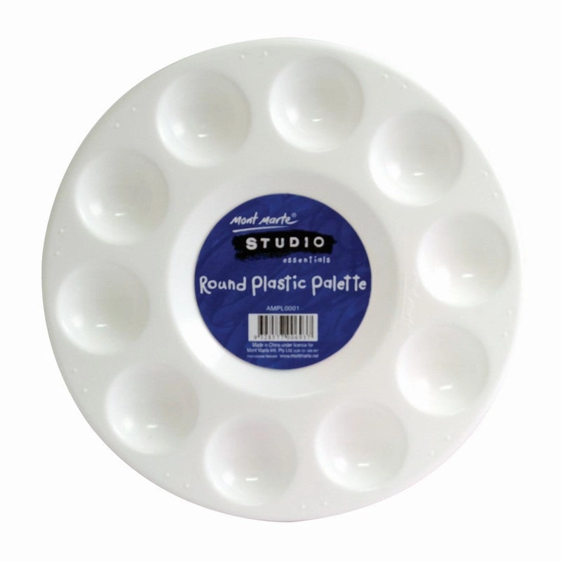 Mont Marte Round Plastic Palette