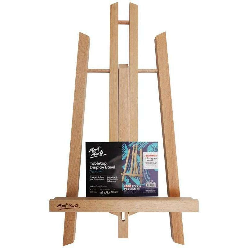 Mont Marte Mini Display Easel Beech - Medium