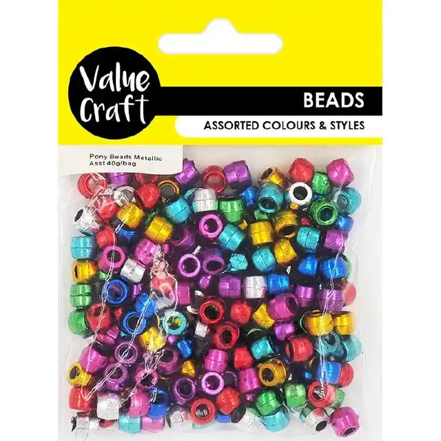 Beads Pony - Metallic