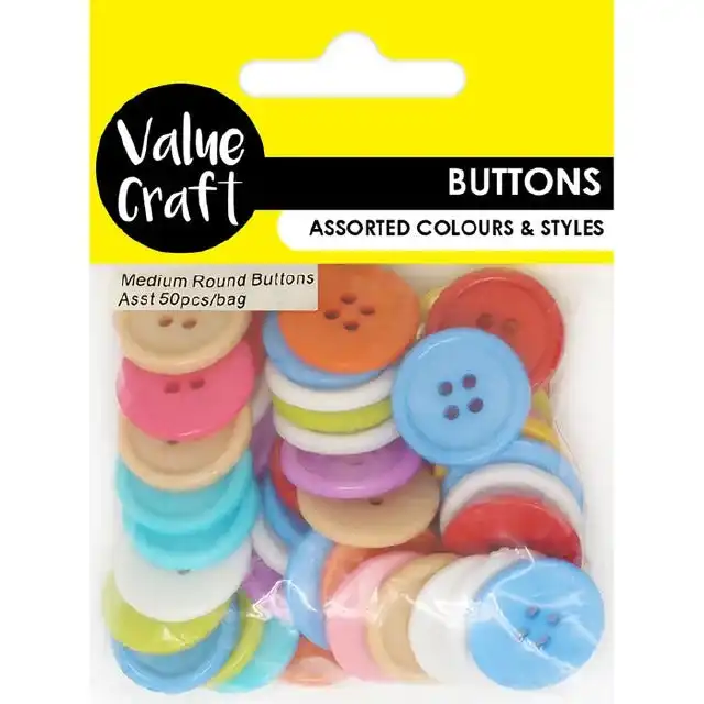 Buttons Round - Medium