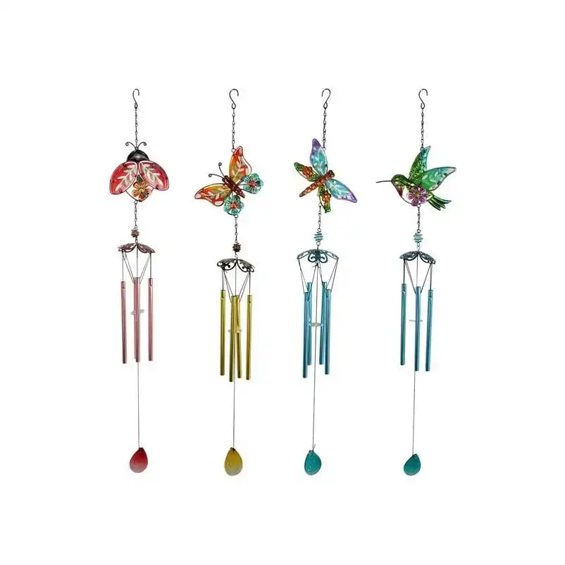 Glass Metal Wind Chime