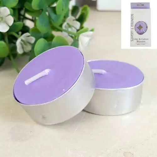 Tealight Candles - Lilac & Cotton Blossom