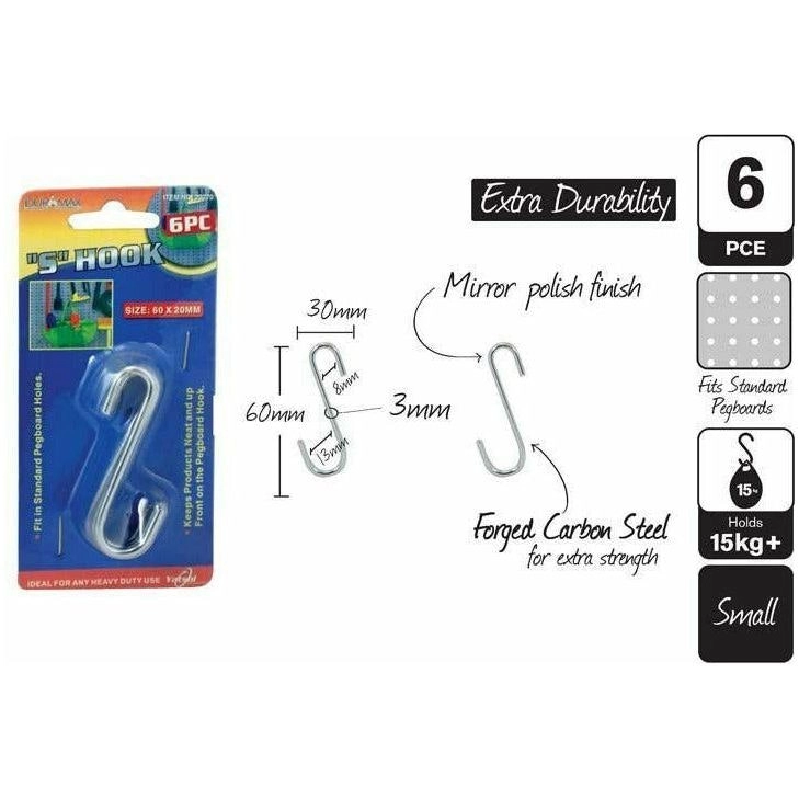 S Shape Hooks - Small