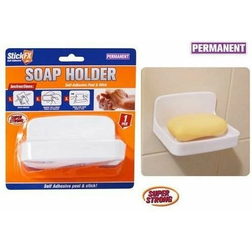 Soap Holder Self-Adhesive or Permanent