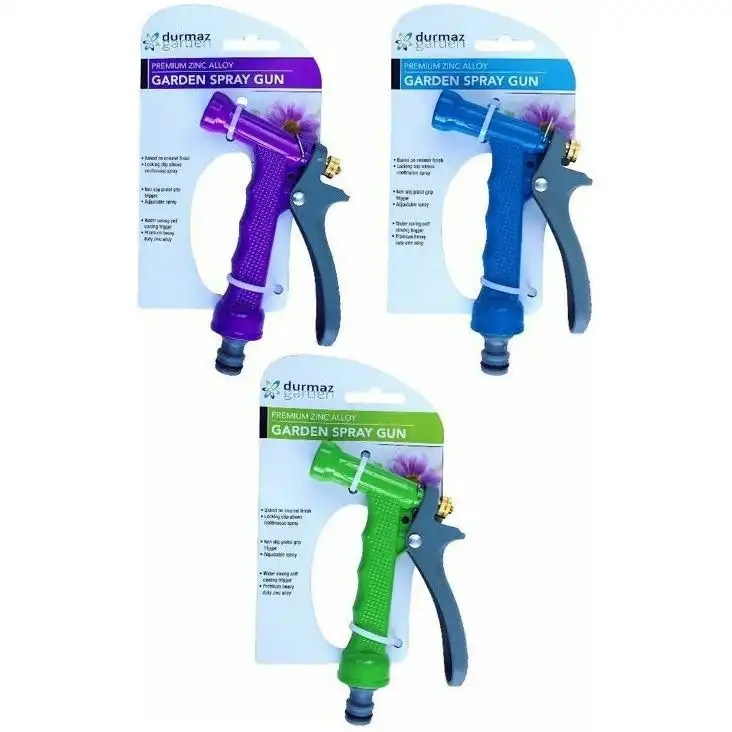 Premium Zinc Alloy Garden Spray Gun - 1 Piece Assorted