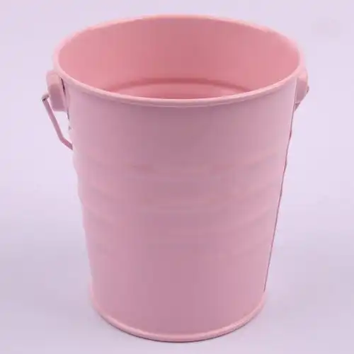 Tin Bucket - Pink