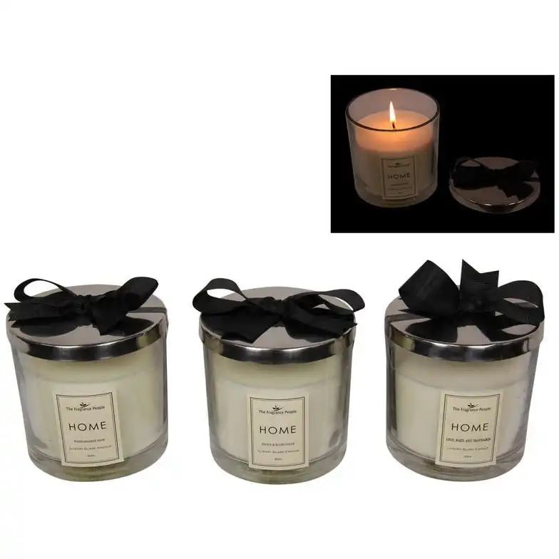 Home Luxury Glass Candle