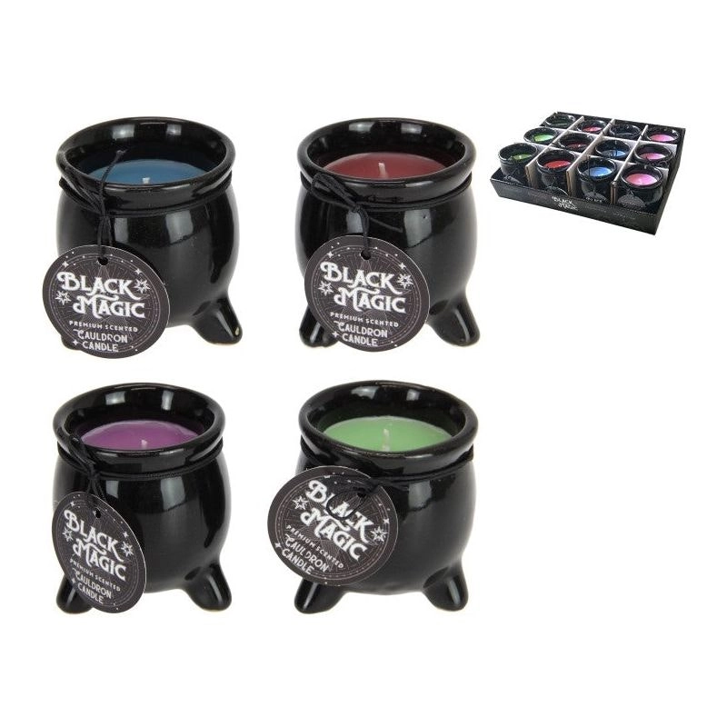 Magic Cauldron Candle - Black Jar