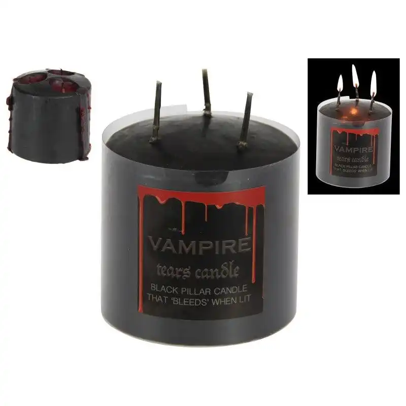 Vampire Tears Pillar Candle