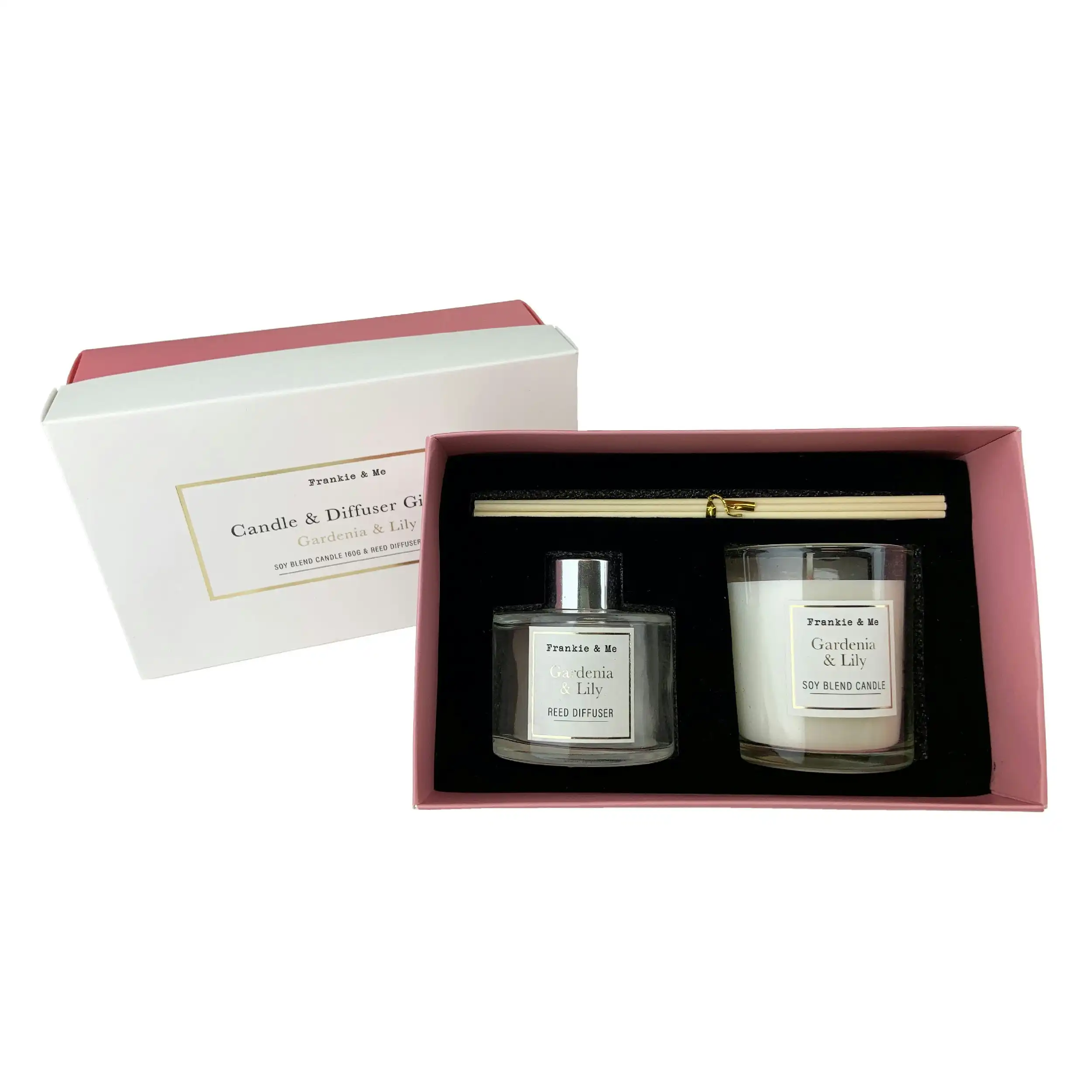 Candle & Diffuser Gift Set - Gardenia & Lily