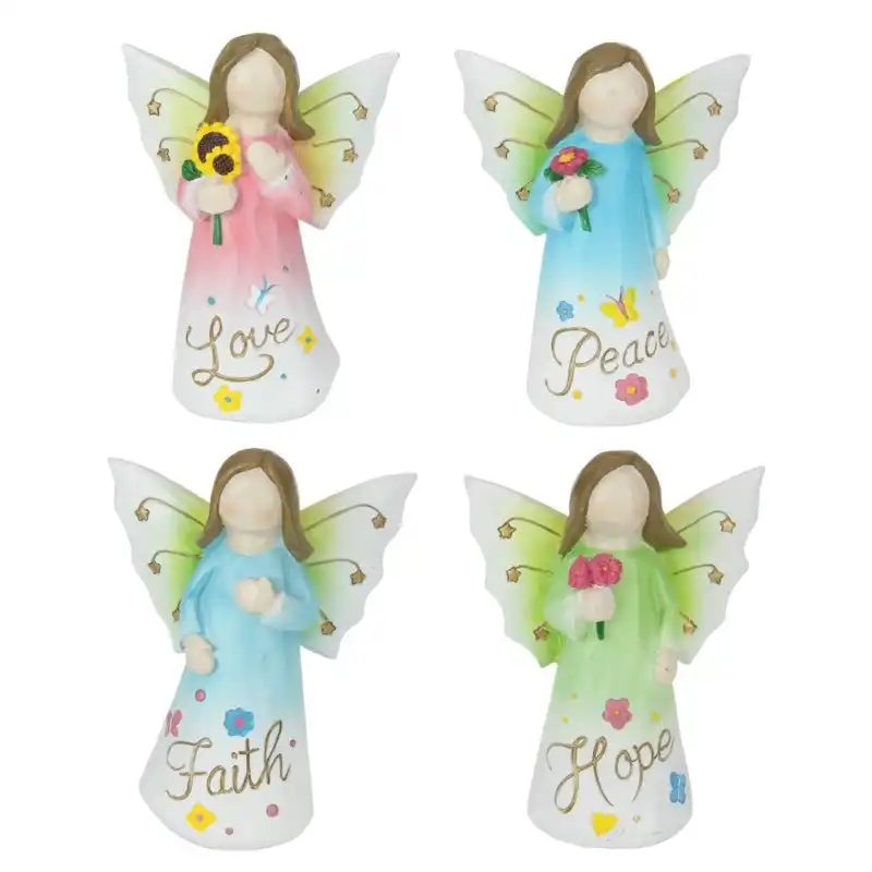 Angel with Inspirational Wording