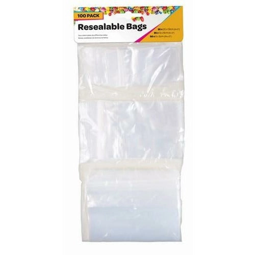 Resealable Bags - Mixed Sizes