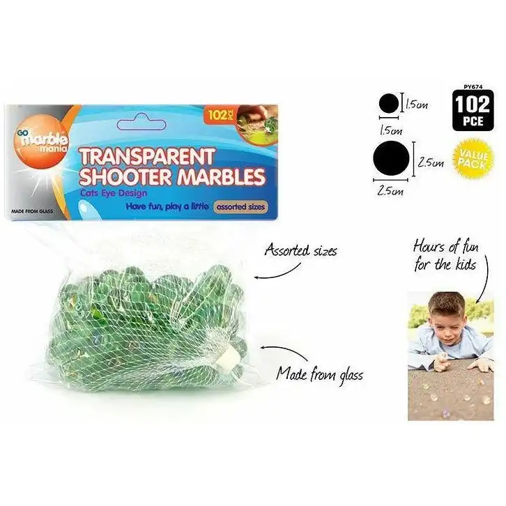 Transparent Glass Shooter Marbles