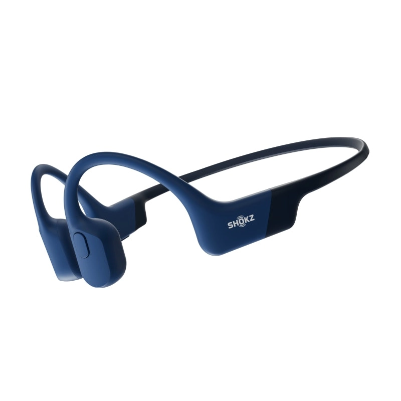 SHOKZ Openrun Bone Conduction Sports Bluetooth Headphones - Blue