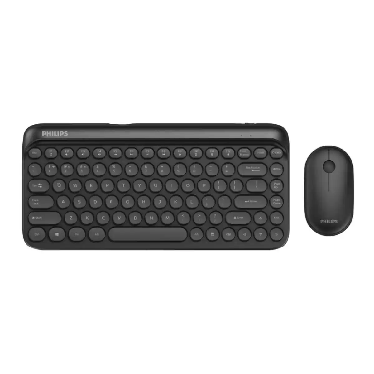 Philips Bt Keyboard And Mouse - Black