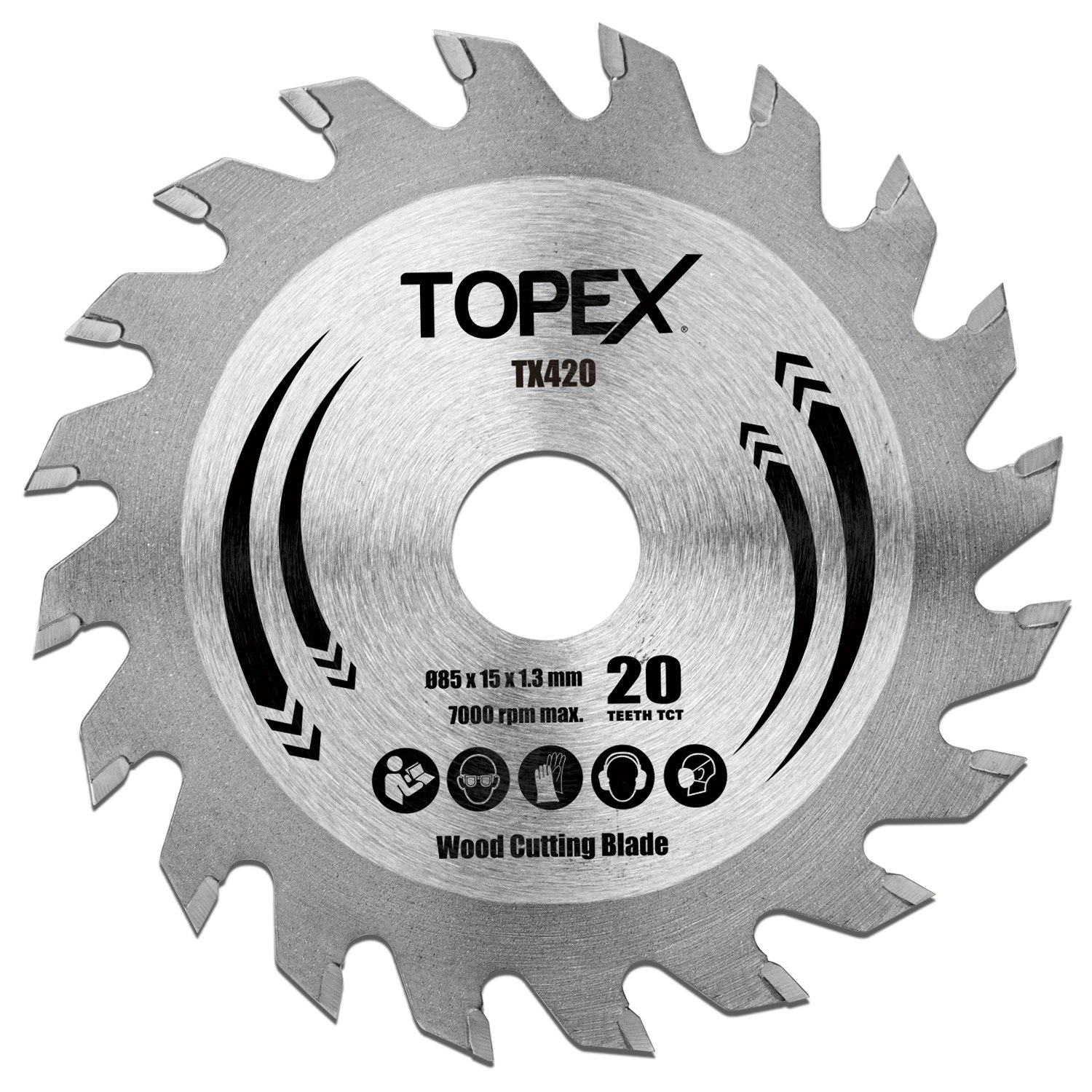 Topex Circular Saw Blade 85mm Cutting Wood Blade