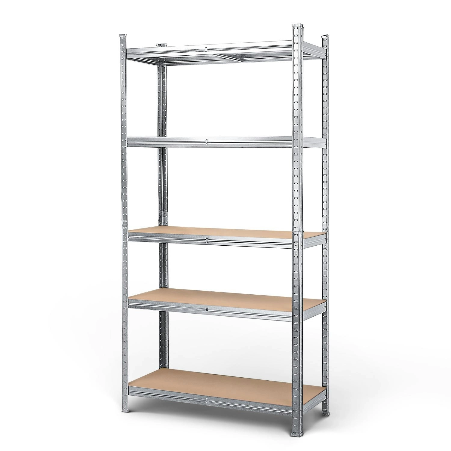 MasterSpec 5-Tier Garage Shelving 1500x700x300mm Warehouse Rack Shelf Storage Rack Garage Shelves