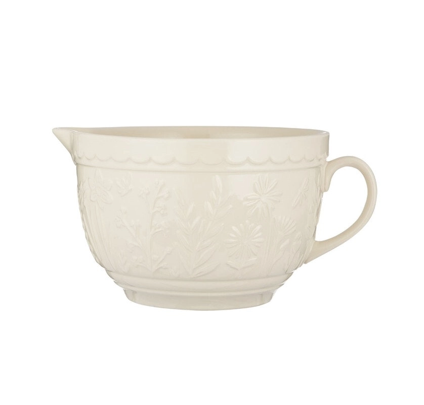 Mason Cash In the Meadow Batter Bowl - Cream