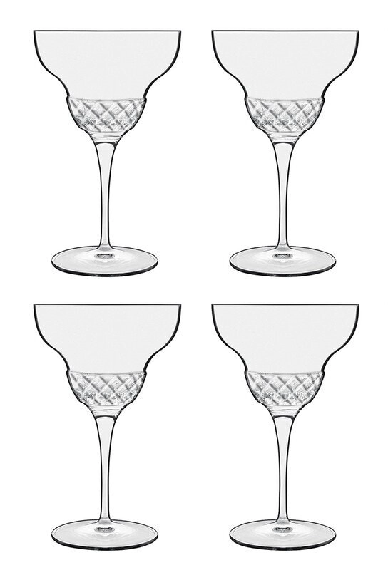 Luigi Bormioli Roma 1960 Margarita glasses 390ml 4 Pack