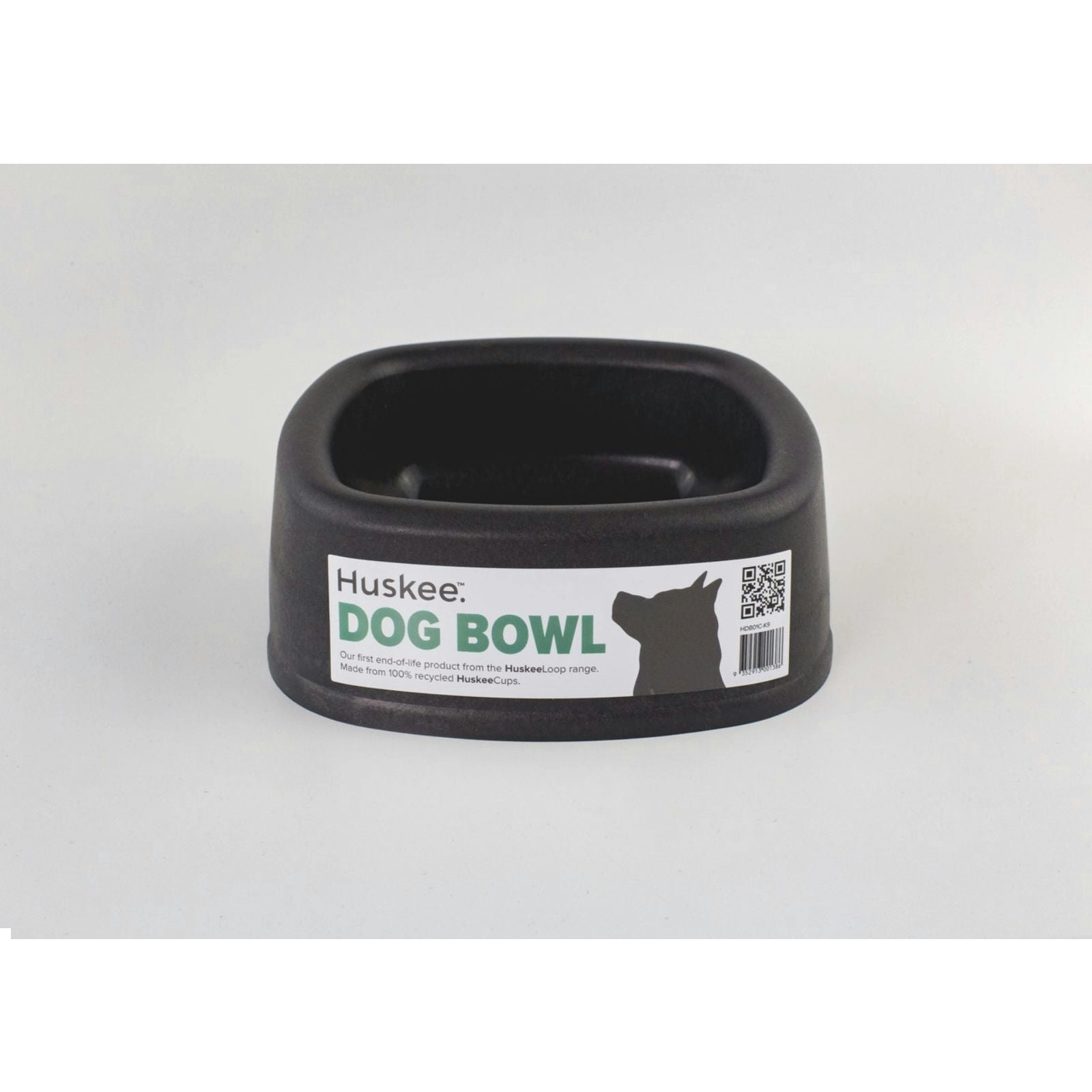 Huskee Portion Control Training Aid Dog Bowl Charcoal