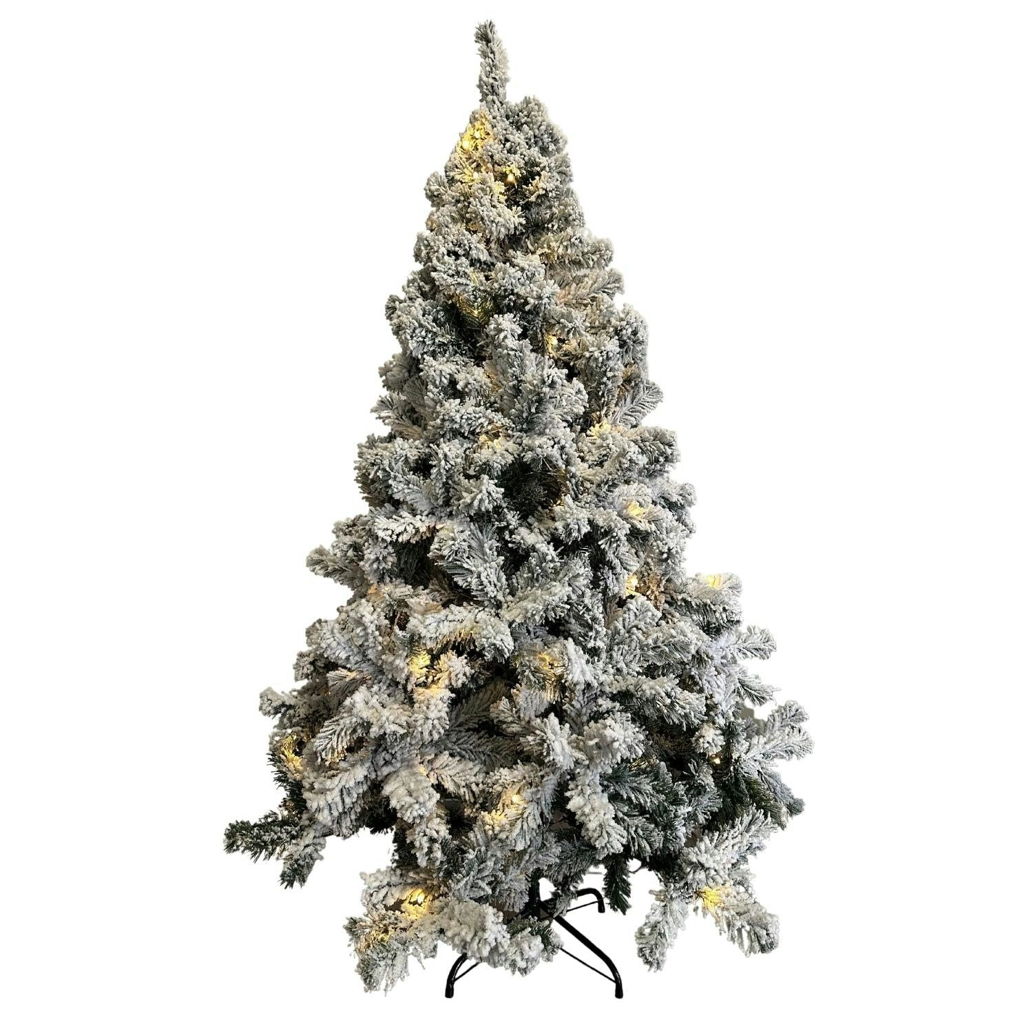 Festiss 1.8m Christmas Tree with 250 LED Lights Warm White (Snowy) FS-TREE-09