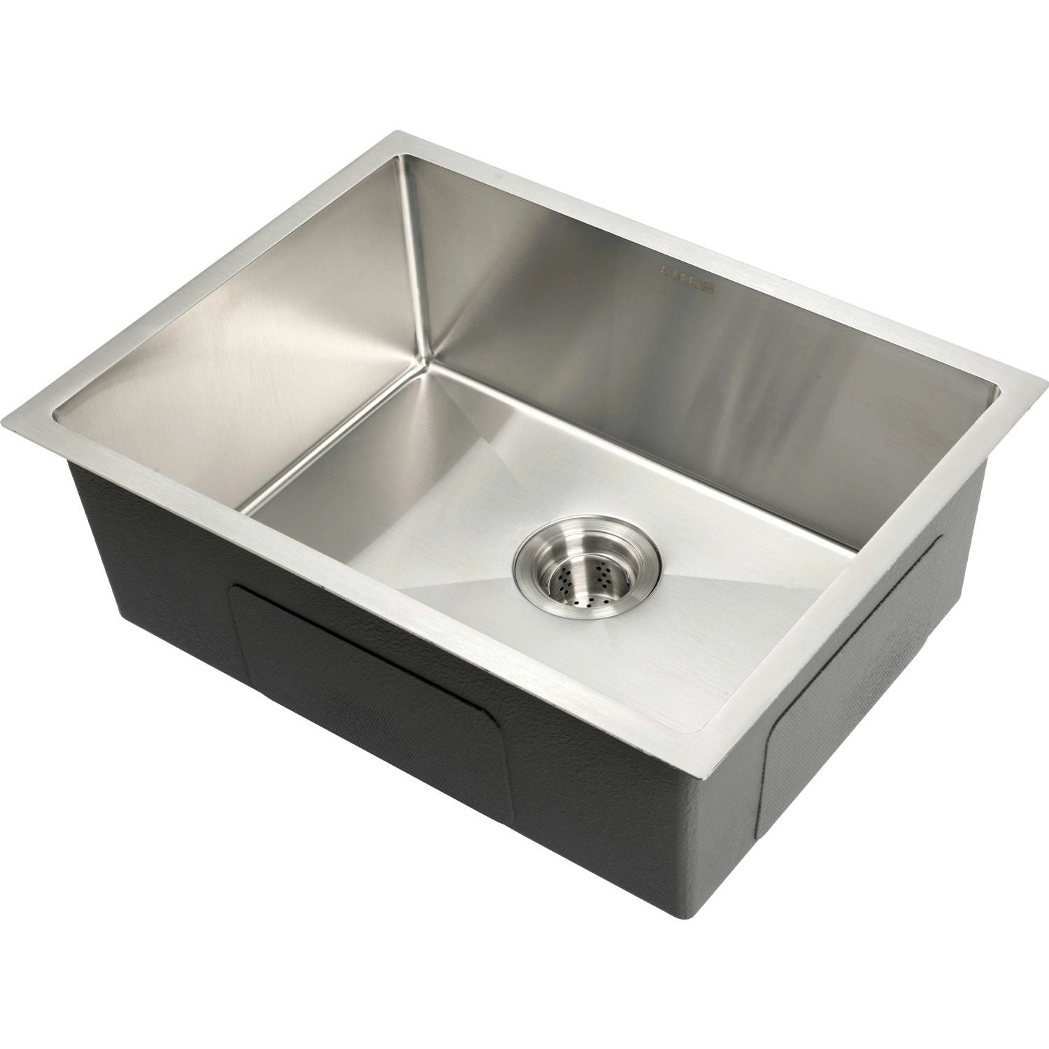 Amirra Kitchen Stainless Steel Sink 440mmx340mm with Nano Coating Silver Black