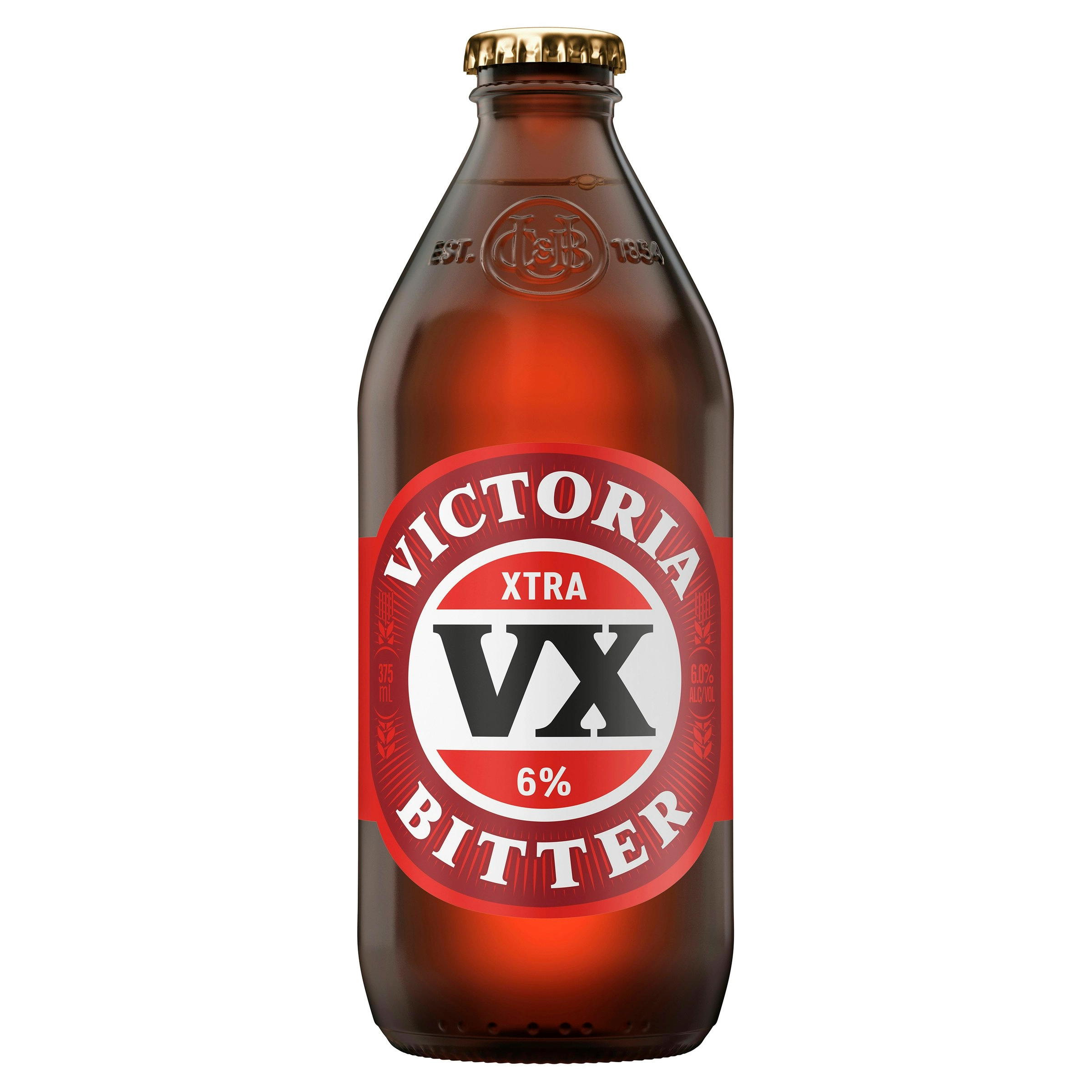 Victoria Bitter Xtra VX 24 x 375mL Bottles