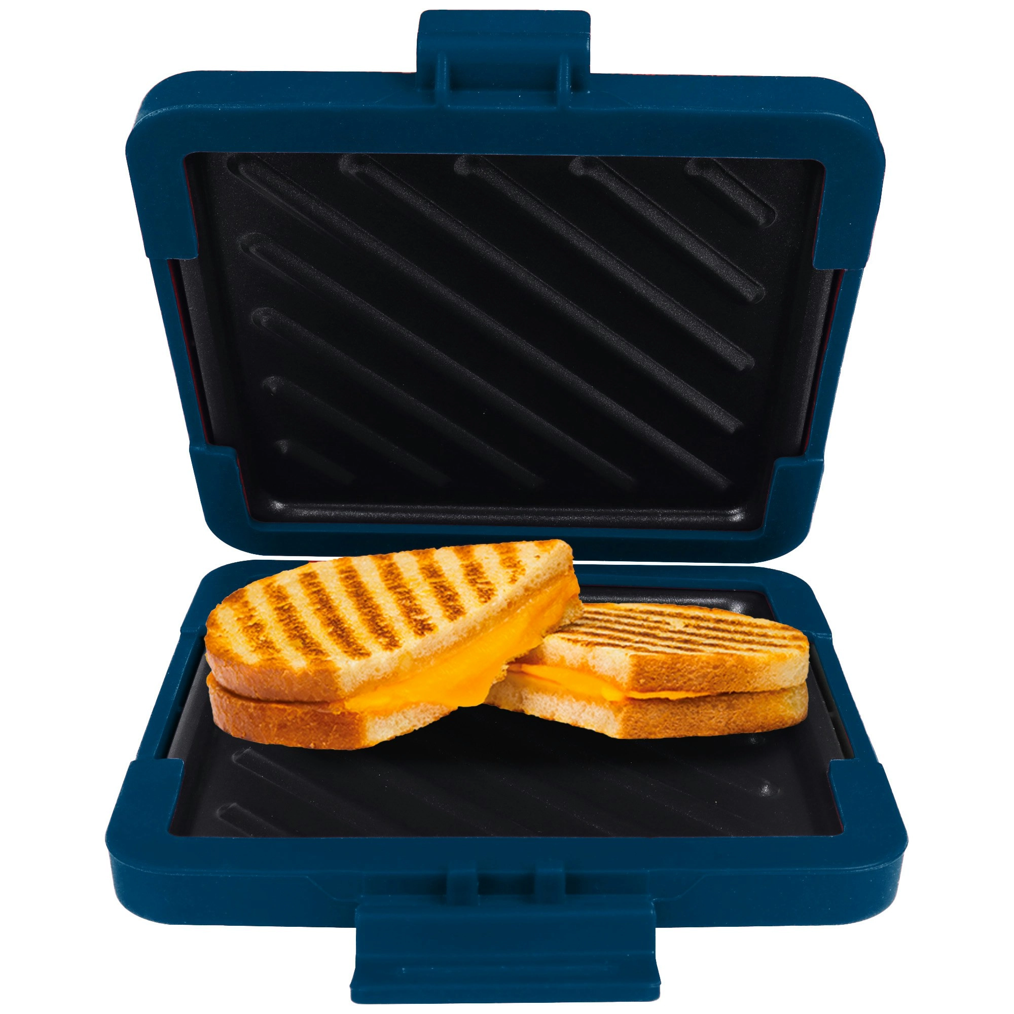 Laser Microwave Toastie Maker: Quick & Easy Snacks Blue