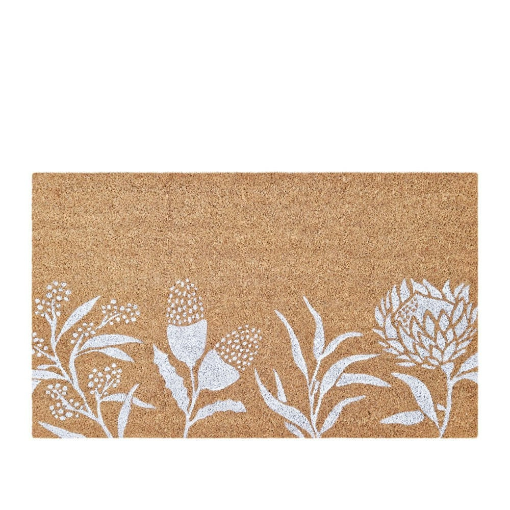 J.Elliot Home Bindi 45x75cm Door Mat Floor Area Rug PVC Backed Coir Rectangle