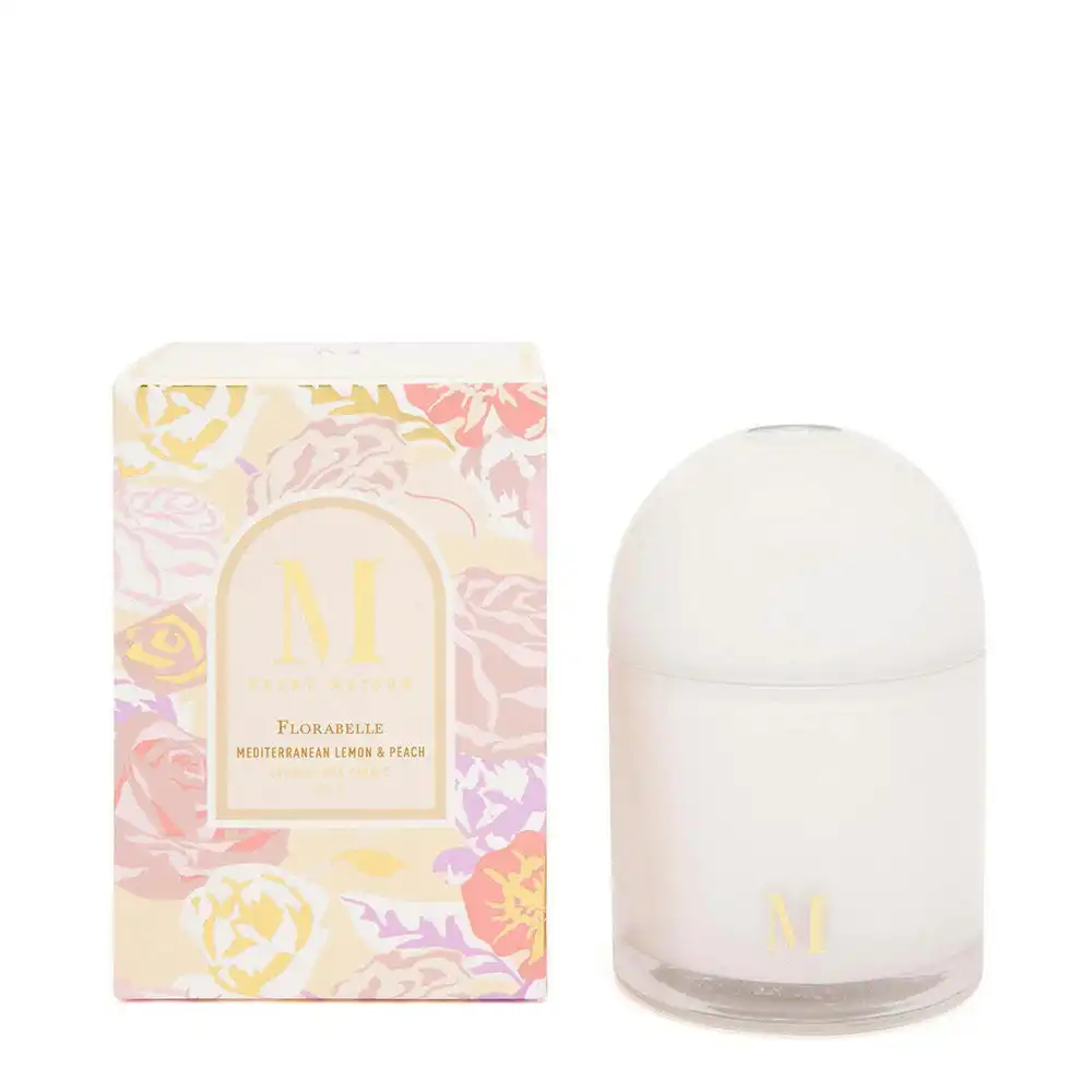 Scent Maison Florabelle 375g Scented Wax Candle Home Fragrance Lemon and Peach