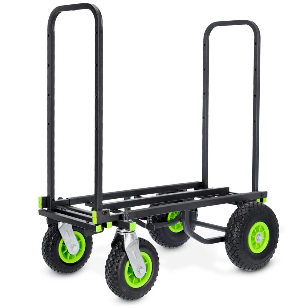 Gravity CARTM01B 170kg Capacity Multifunctional Steel Trolley/Cart Large Black