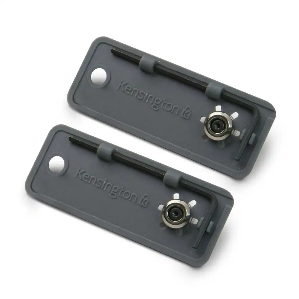 2x Kensington Clicksafe Anchor T-Bar Lock For Standard Safety Security Slot SLV