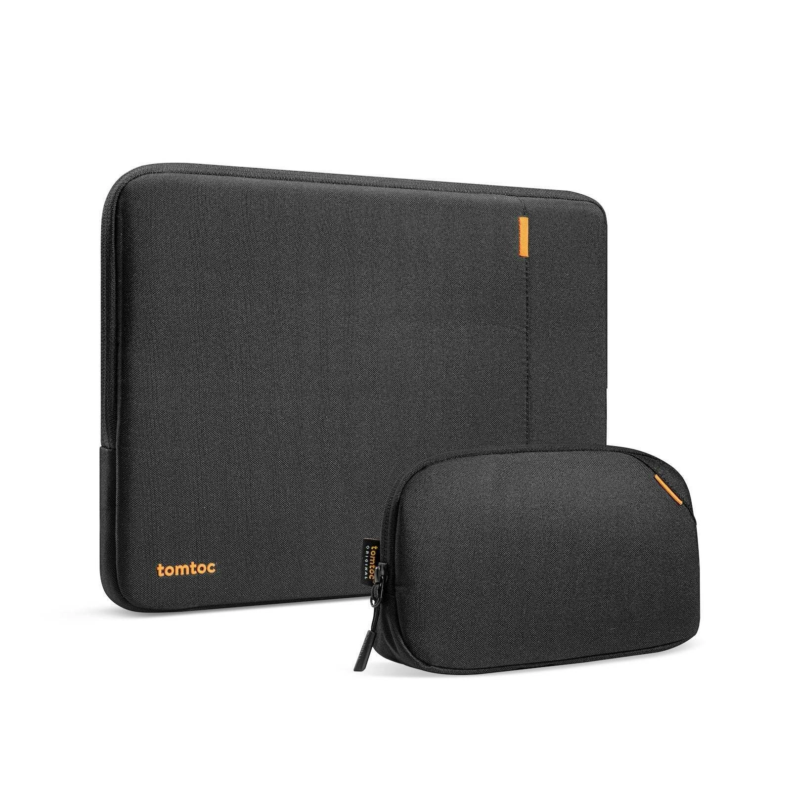 2pc Clever Gear Tomtoc Defender-A13 Laptop Sleeve & Pouch Kit For MacBook 13in