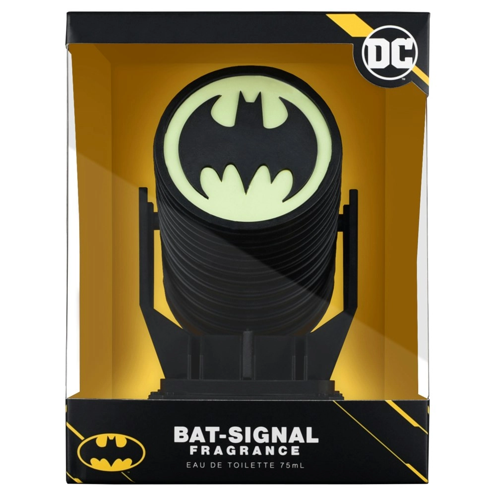 DC Bat-Signal Fragrance Spray Perfume/Cologne Mens Scent Eau De Toilette 75ml