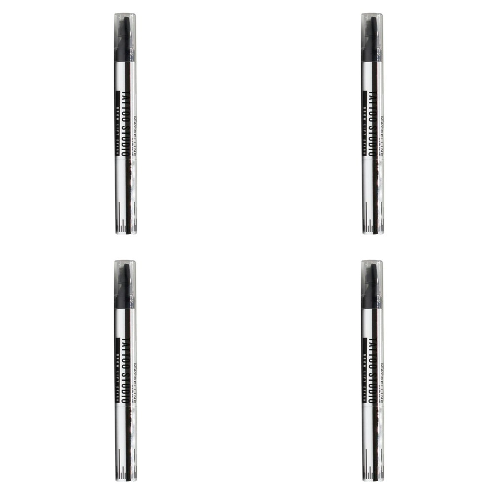 4x Maybelline Brow Lift Stick Clear Tattoo Studio Women Beauty Face Makeup 1.1g