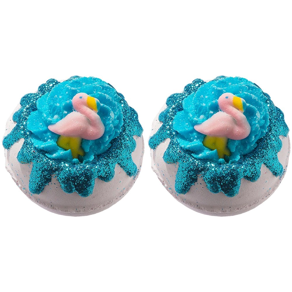 2PK Bomb Cosmetics Flock Star Bath Bomb Blaster Body Skin Fragrance Tub Fizzies